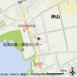 新潟県新潟市西区赤塚1577周辺の地図