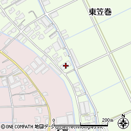 新潟県新潟市南区東笠巻2162周辺の地図