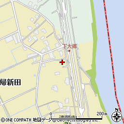 新潟県新潟市南区犬帰新田659周辺の地図