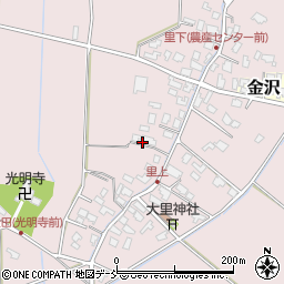 新潟県阿賀野市里周辺の地図