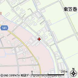 新潟県新潟市南区東笠巻2199周辺の地図