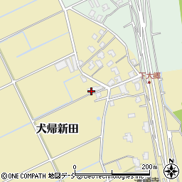 新潟県新潟市南区犬帰新田320-4周辺の地図