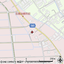 新潟県新潟市南区東笠巻新田435周辺の地図