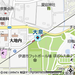 大泉駅周辺の地図