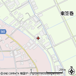 新潟県新潟市南区東笠巻2241周辺の地図