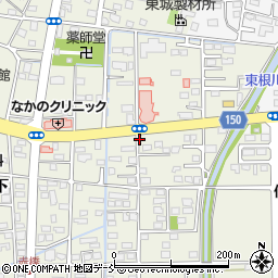 株式会社福島民報社　伊達支社周辺の地図