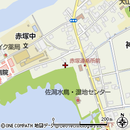 新潟県新潟市西区赤塚5414-子周辺の地図