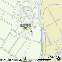 新潟県新潟市西区藤野木208周辺の地図