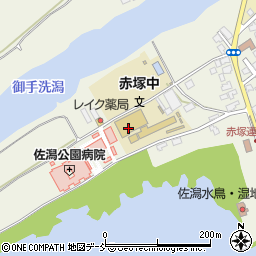 新潟県新潟市西区赤塚5589周辺の地図