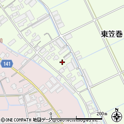 新潟県新潟市南区東笠巻2228周辺の地図