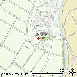 新潟県新潟市西区藤野木216周辺の地図