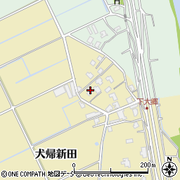 新潟県新潟市南区犬帰新田610周辺の地図