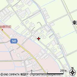 新潟県新潟市南区東笠巻2222周辺の地図