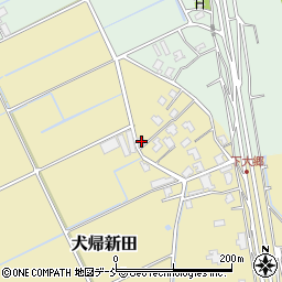 新潟県新潟市南区犬帰新田295周辺の地図