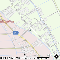 新潟県新潟市南区東笠巻2207周辺の地図