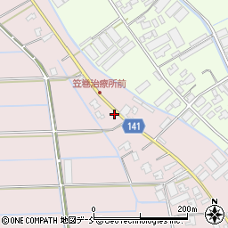 新潟県新潟市南区東笠巻新田446-1周辺の地図