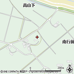 福島県相馬市新沼南行前周辺の地図