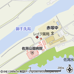 新潟県新潟市西区赤塚5617周辺の地図