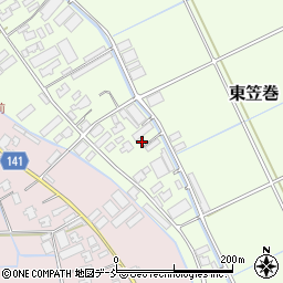 新潟県新潟市南区東笠巻2225周辺の地図