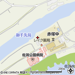 新潟県新潟市西区赤塚5619周辺の地図