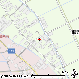 新潟県新潟市南区東笠巻2211周辺の地図