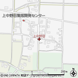 上中野目周辺の地図