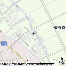 新潟県新潟市南区東笠巻2212周辺の地図