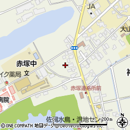 新潟県新潟市西区赤塚5603周辺の地図