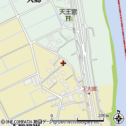 新潟県新潟市南区犬帰新田289周辺の地図