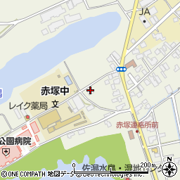 新潟県新潟市西区赤塚5605-2周辺の地図