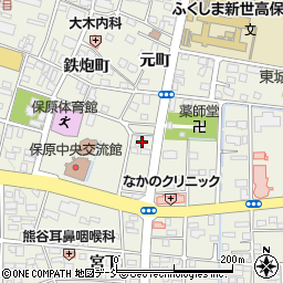 養老乃瀧 保原町店周辺の地図