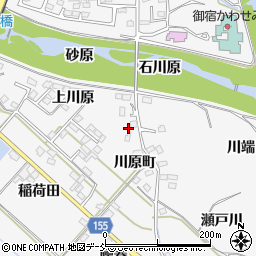 福島県福島市飯坂町川原町19周辺の地図