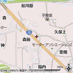 中川モータース周辺の地図