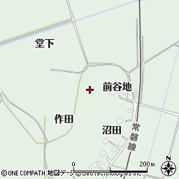 福島県相馬市石上（作田）周辺の地図