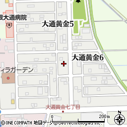 新潟県新潟市南区大通黄金7丁目3周辺の地図