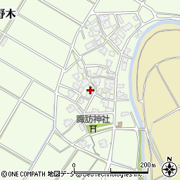 新潟県新潟市西区藤野木267周辺の地図