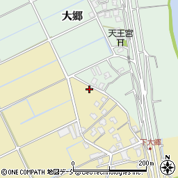 新潟県新潟市南区犬帰新田242-1周辺の地図