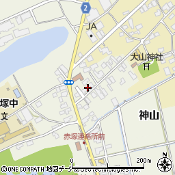 新潟県新潟市西区赤塚2276周辺の地図
