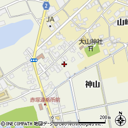新潟県新潟市西区赤塚2244周辺の地図