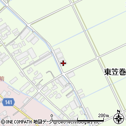 新潟県新潟市南区東笠巻3805-3周辺の地図