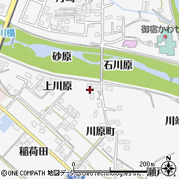 福島県福島市飯坂町上川原14周辺の地図