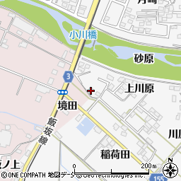 福島県福島市飯坂町上川原5周辺の地図