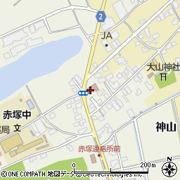 新潟市西区赤塚連絡所周辺の地図