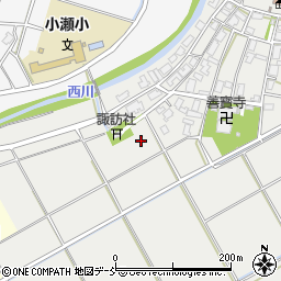 新潟県新潟市西区中野小屋340周辺の地図