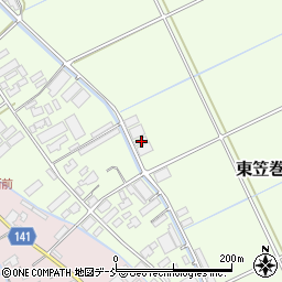 新潟県新潟市南区東笠巻3805-2周辺の地図