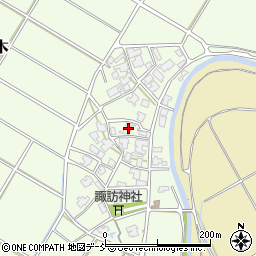 新潟県新潟市西区藤野木285周辺の地図