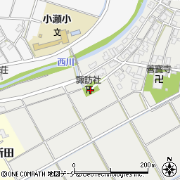 新潟県新潟市西区中野小屋142周辺の地図