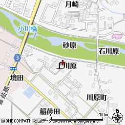福島県福島市飯坂町上川原31周辺の地図