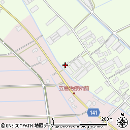 新潟県新潟市南区東笠巻3121周辺の地図