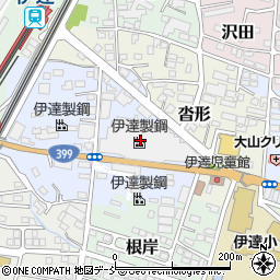 福島県伊達市干供田27周辺の地図